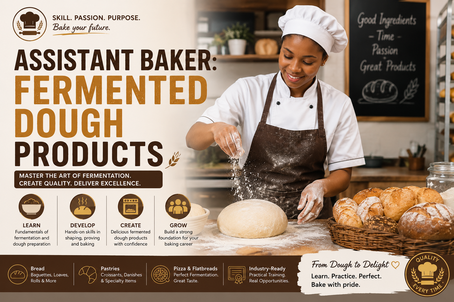 Assistant Baker: Fermented Dough Products