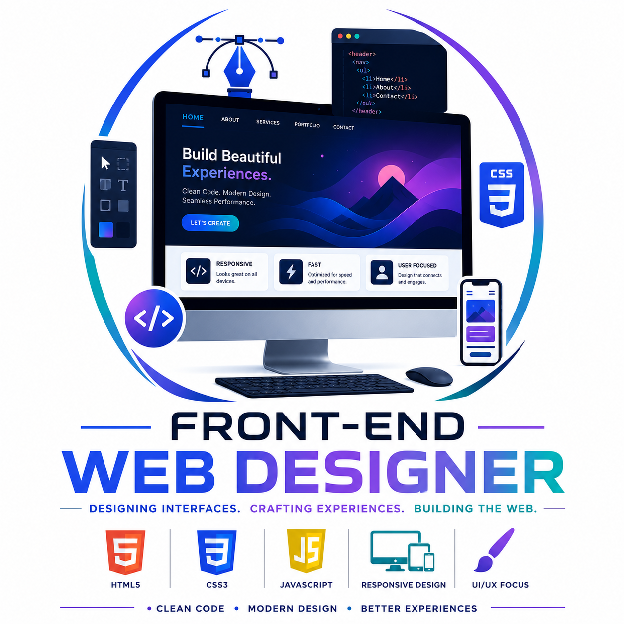 Front-End Web Designer