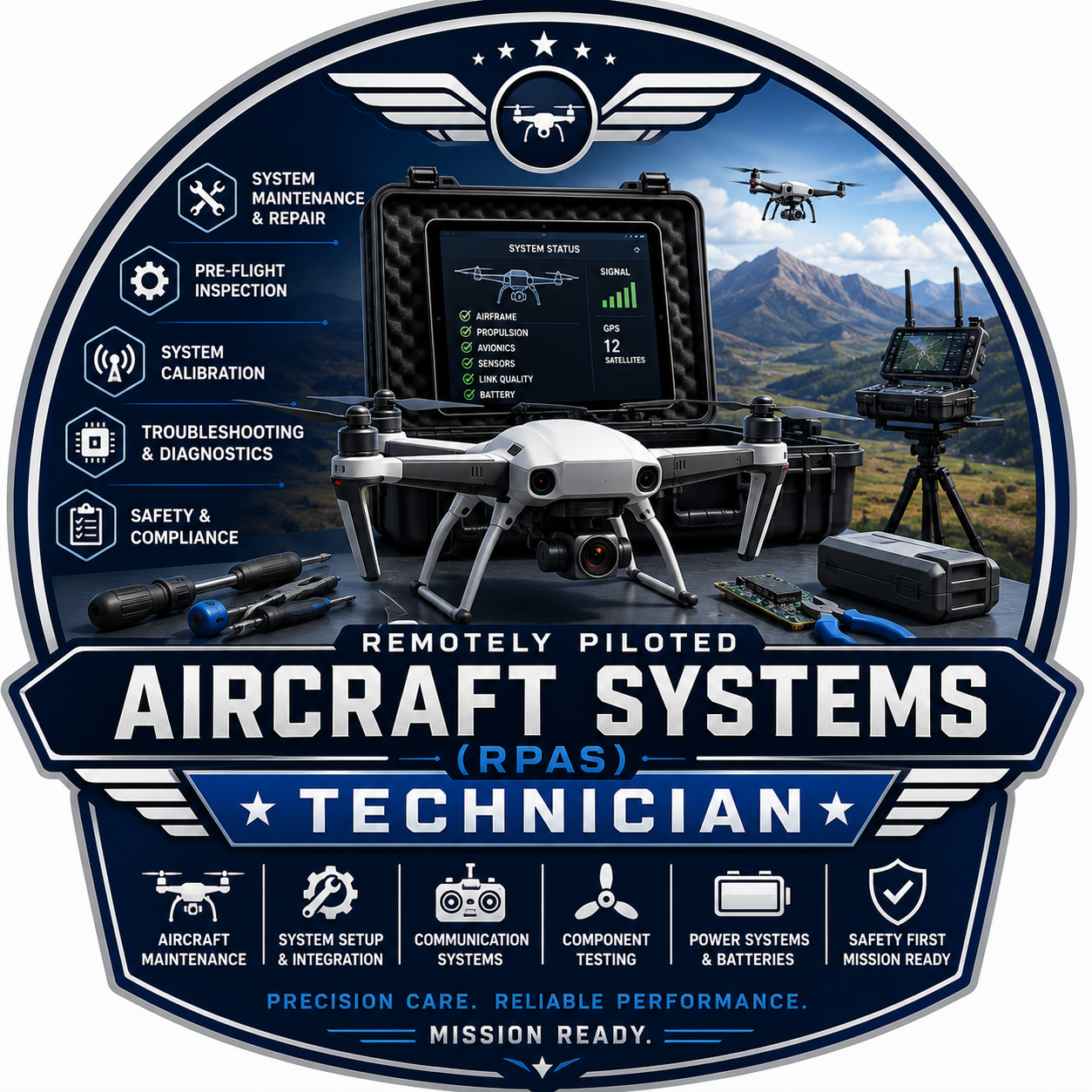 Remotely Piloted Aircraft Systems (RPAS) Technician