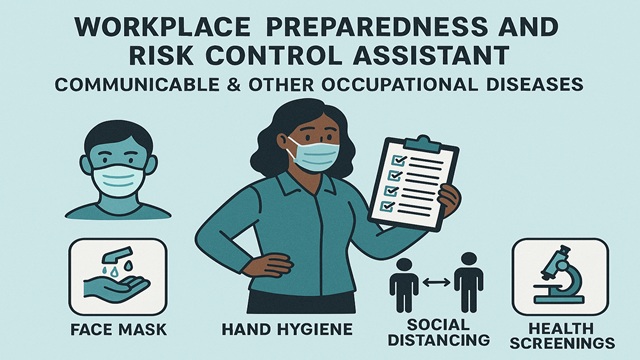 Workplace Preparedness and Risk Control Assistant: Communicable and Other Occupational Diseases