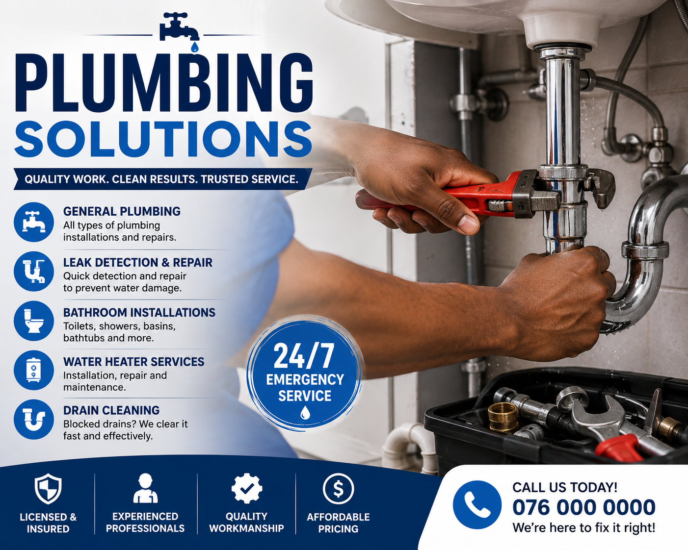 Plumbing Hand