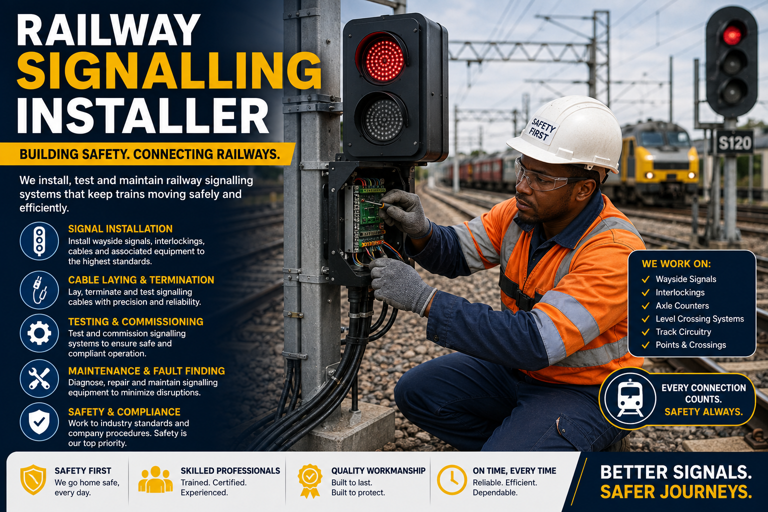Railway Signalling installer